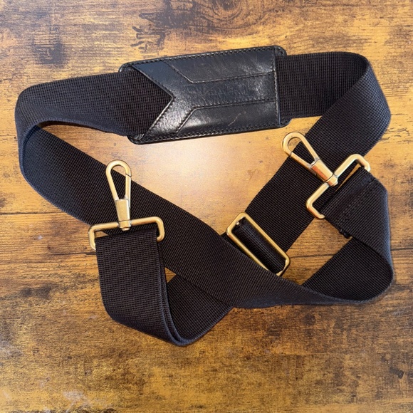 Yves Saint Laurent Men’s Muse Chocolate Leather Large Duffle/Carry On Bag - Picture 11 of 16